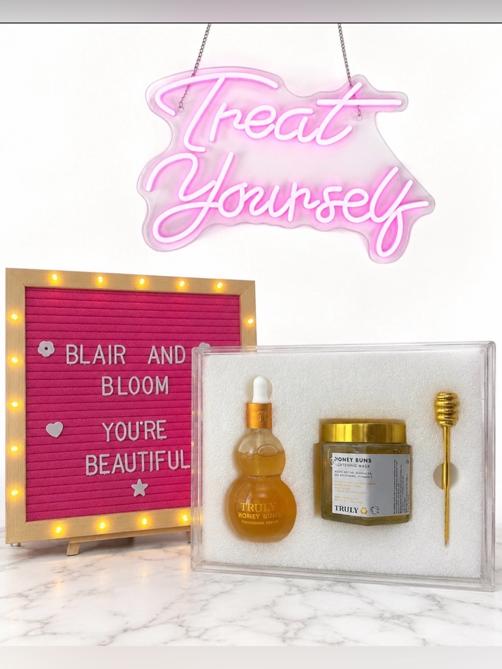 Truly Beauty Honey Buns Tightening Mask And Serum Set